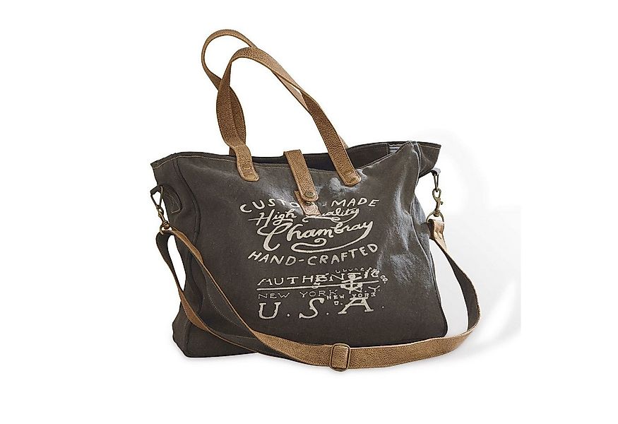 Mirabeau Handtasche Tasche Kamjenia dunkelgrau/braun günstig online kaufen