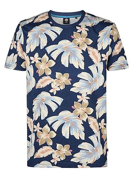 Petrol Industries T-Shirt - Kurzarmshirt mit sommerlichem Muster günstig online kaufen