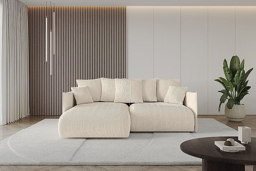 ALTDECOR Ecksofa ONESK-L, Couch mit Schlaffunktion, günstig online kaufen