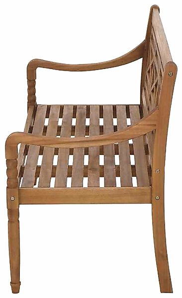 Siena Garden Bank Westport 3-Sitzer Akazie Natur 150 x 62 x 87 cm Natur FSC günstig online kaufen