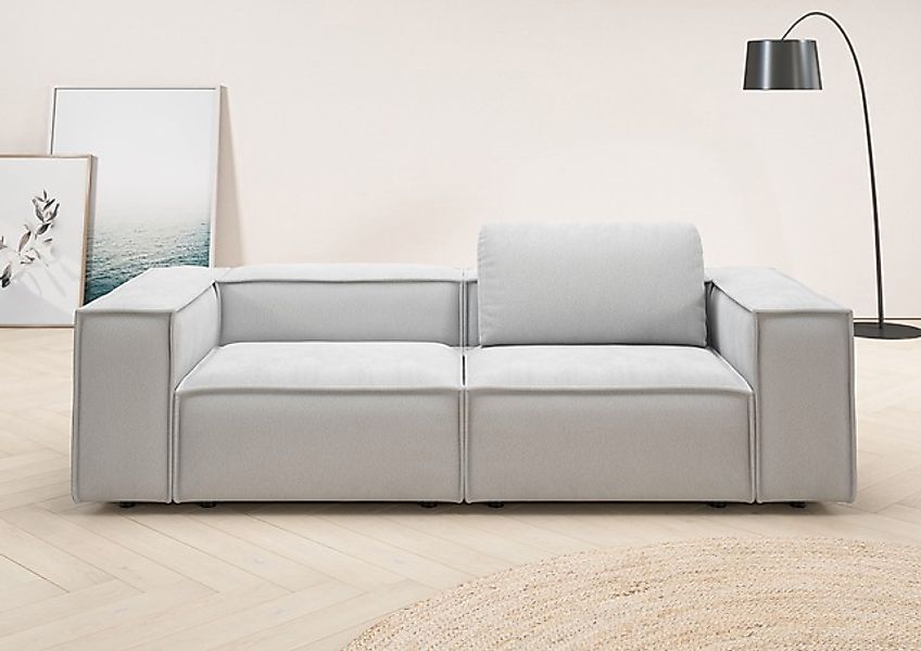 PLACES OF STYLE 2-Sitzer »Watertown, modernes Sofa 246 cm breit, auch in Fe günstig online kaufen