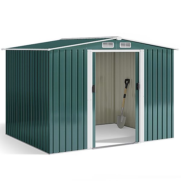 Bealife Gartenhaus Robuster Metall-Gartengeräteschuppen 258×207×179CM günstig online kaufen