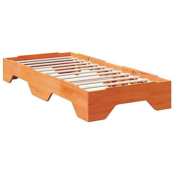 vidaXL Bett Massivholzbett ohne Matratze Stapelbar günstig online kaufen