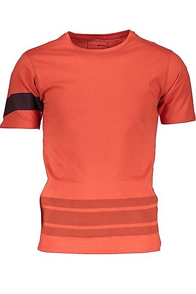 GAS T-Shirt Herren T-Shirt in Orange mit Rundhals und günstig online kaufen