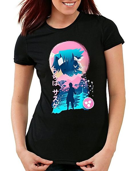 style3 T-Shirt Uchiha Venegance kakashi sasuke hatake naruto anime manga co günstig online kaufen