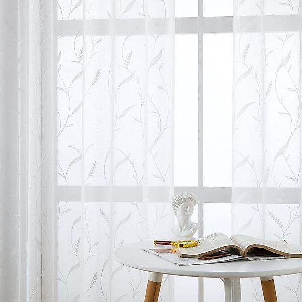 BYSURE Gardine NF12WH00272 (2 St), Ösen, günstig online kaufen