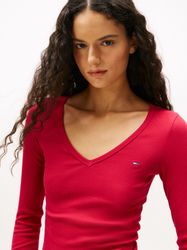 Tommy Jeans Langarmshirt TJW SLIM ESSENTIAL günstig online kaufen