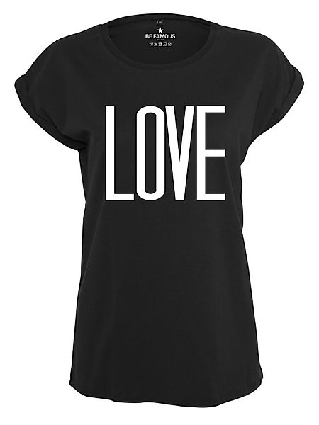 Be Famous Print-Shirt Classic Roll Up günstig online kaufen
