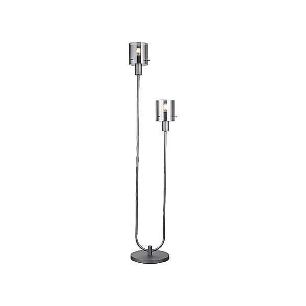 Brilliant Stehlampe »Riffelini«, 2 flammig, Leuchtmittel E27   ohne Leuchtm günstig online kaufen