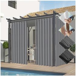 Jibenhome Outdoorvorhang Sichtschutz Vorhang Raumteiler, Wasserabweisend günstig online kaufen