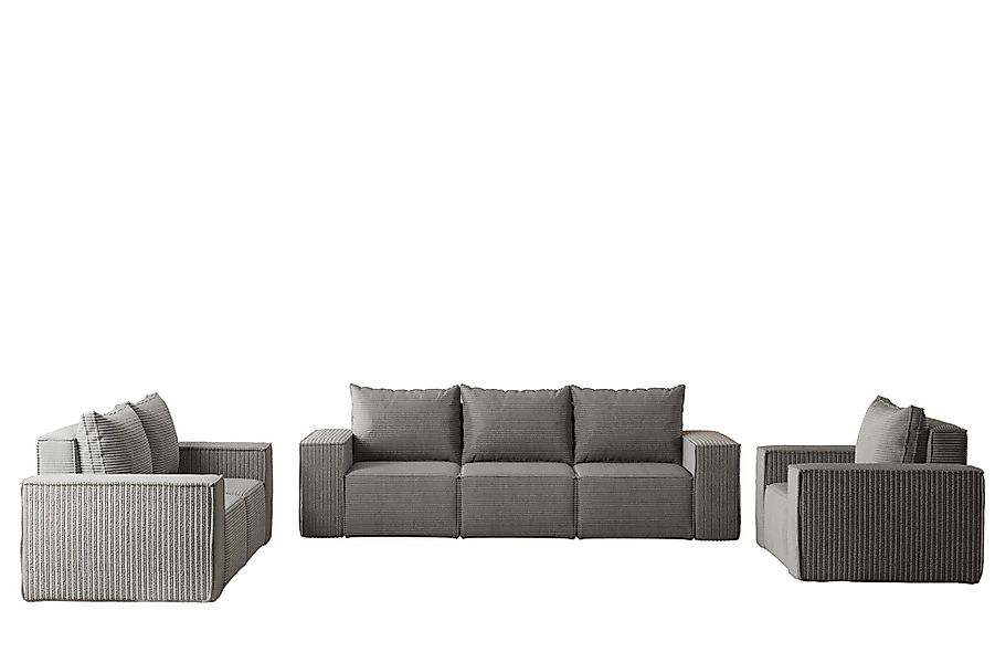 Fun Möbel Polstergarnitur Sofa-Set Designersofa ESTELLE günstig online kaufen
