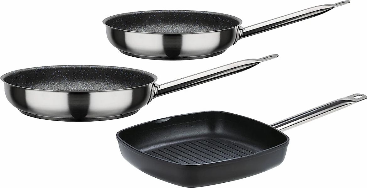 GSW Pfannen-Set "Le Chef PROFI" Aluminiumguss Set, Bratpfanne Ø 24 cm, 2 l, günstig online kaufen