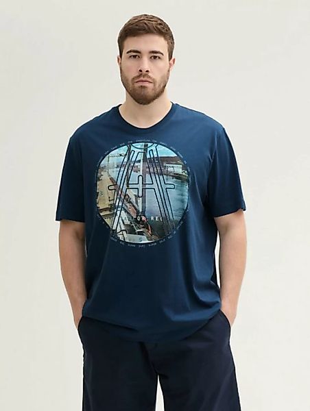 TOM TAILOR PLUS T-Shirt Plus Size - T-Shirt mit Fotoprint günstig online kaufen