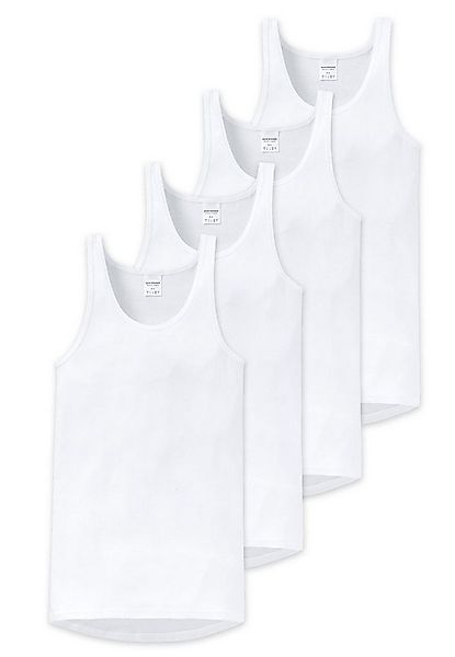 Schiesser Unterhemd Original Classics (2-St) mit längerer Rückenpartie im 2 günstig online kaufen