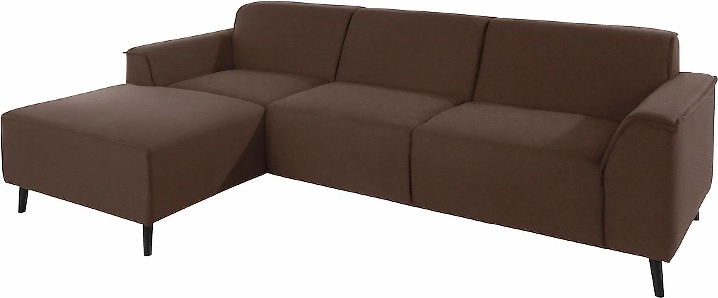 DOMO collection Ecksofa "Amora, inkl. Federkern, hoher Sitzkomfort, Breite günstig online kaufen