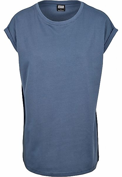 URBAN CLASSICS Kurzarmshirt "Urban Classics Damen Ladies Extended Shoulder günstig online kaufen