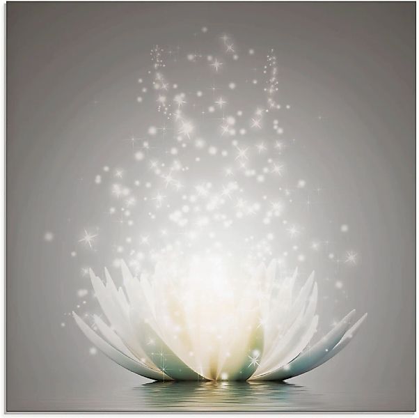 Artland Glasbild »Magie der Lotus-Blume«, Blumen, (1 St.), in verschiedenen günstig online kaufen