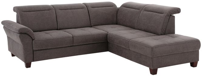 Home affaire Ecksofa "Solvei L-Form" wahlweise auch mit Kopfteilverstellung günstig online kaufen