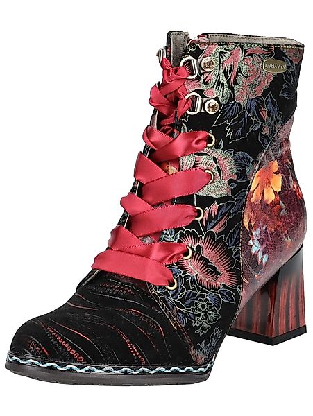 LAURA VITA Stiefelette Leder/Textil Schnürstiefelette günstig online kaufen