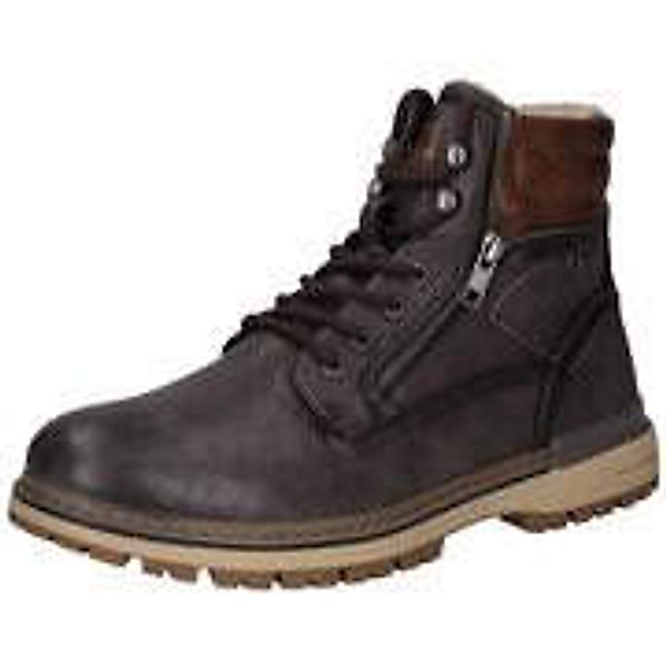 Tom Tailor Schnür Boots Herren grau günstig online kaufen