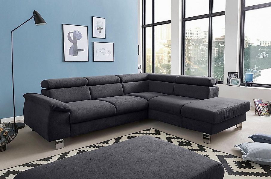 COTTA Polstergarnitur Komaris L-Form, (Set), Set bestehend aus: Ecksofa mit günstig online kaufen
