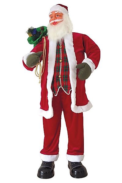Funny Fashion Dekoobjekt Dekofigur Weihnachtsmann - animiert mit Bewegung u günstig online kaufen