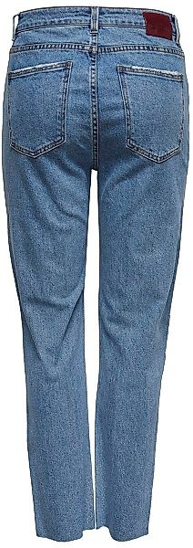 Only Damen Jeans ONLEMILY MAE06 - Straight Fit - Blau - Light Blue Denim günstig online kaufen