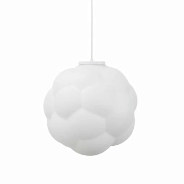 Pendelleuchte Bubba glas weiß / Ø 42 cm - Normann Copenhagen - Weiß günstig online kaufen