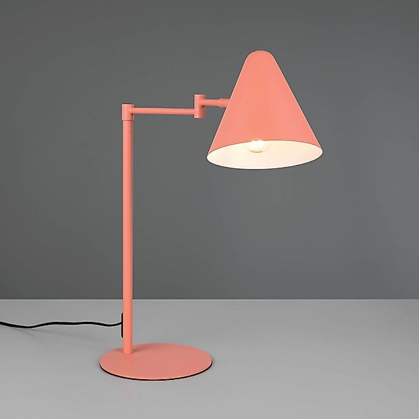 Tischlampe Cosima, apricot, Höhe 50 cm, Metall günstig online kaufen
