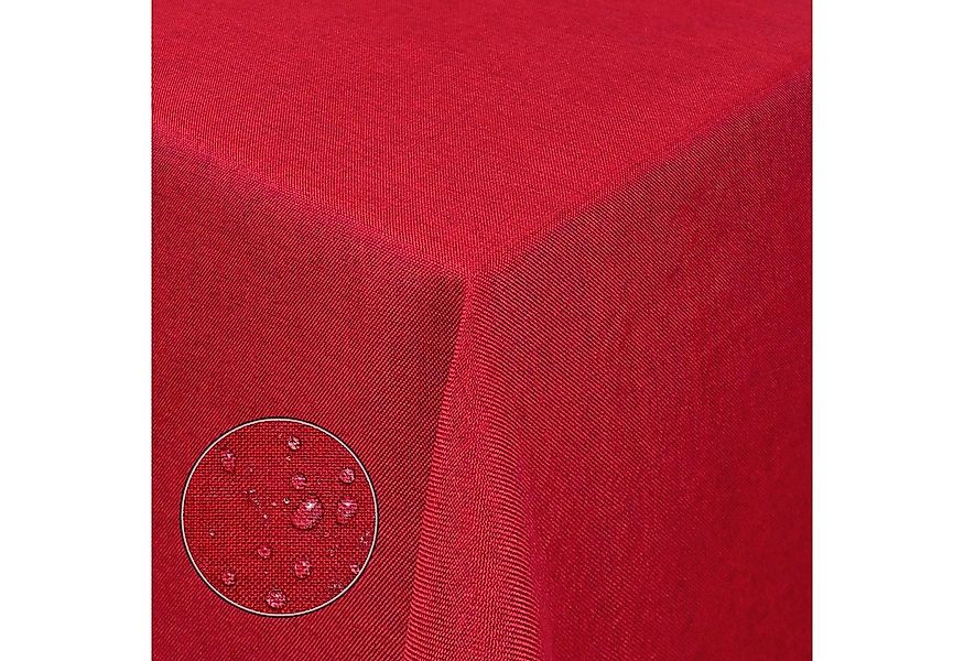 Moderno Tischdecke Tischdecke Stoff Damast Leinen-Optik Jacquard mit Flecks günstig online kaufen