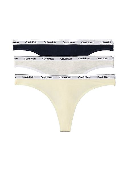 Calvin Klein Underwear Tanga THONG 3PK (Packung, 3er-Pack) Körpernahe Passf günstig online kaufen