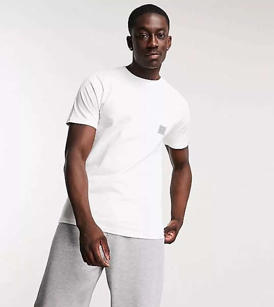 Ellesse – T-Shirt mit Brusttasche in Weiß, exklusiv bei ASOS günstig online kaufen