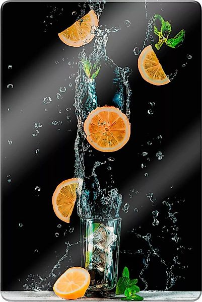 Wall-Art Glasbild "Belenko Splashing Lemonade", Landschaften, (Set) günstig online kaufen