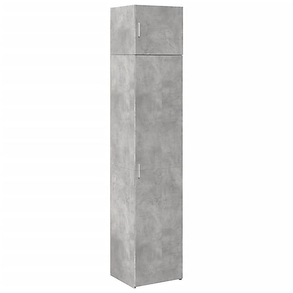 vidaXL Hochschrank Schmal Betongrau 45x42,5x225 cm Holzwerkstoff 3281290 günstig online kaufen