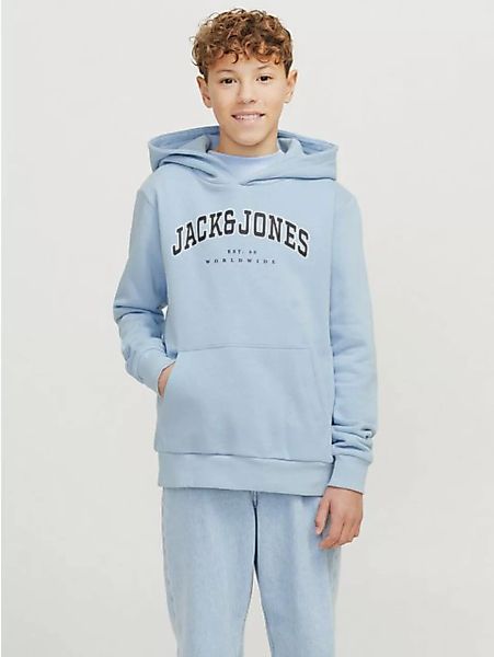 Jack & Jones Junior Kapuzensweatshirt JJECALEB VARSITY SWEAT HOOD NOOS JNR günstig online kaufen