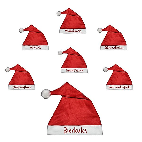 Deggelbam Bommelmütze Weihnachtsmannmütze Nikolausmütze mit lustiger günstig online kaufen