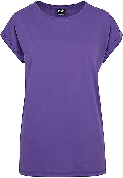 URBAN CLASSICS Kurzarmshirt Urban Classics Damen Ladies Extended Shoulder T günstig online kaufen