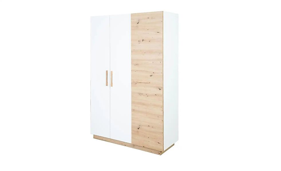 Roba Kleiderschrank Lion   ¦ weiß ¦ Maße (cm): B: 132 H: 200 Schränke > Kle günstig online kaufen
