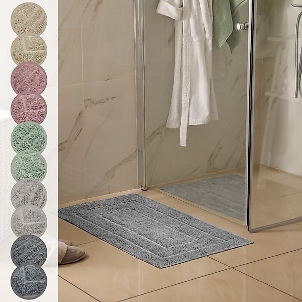 Andiamo Badematte "Havanna, 50x80 cm" Höhe 7,5 mm fußbodenheizungsgeeignet günstig online kaufen