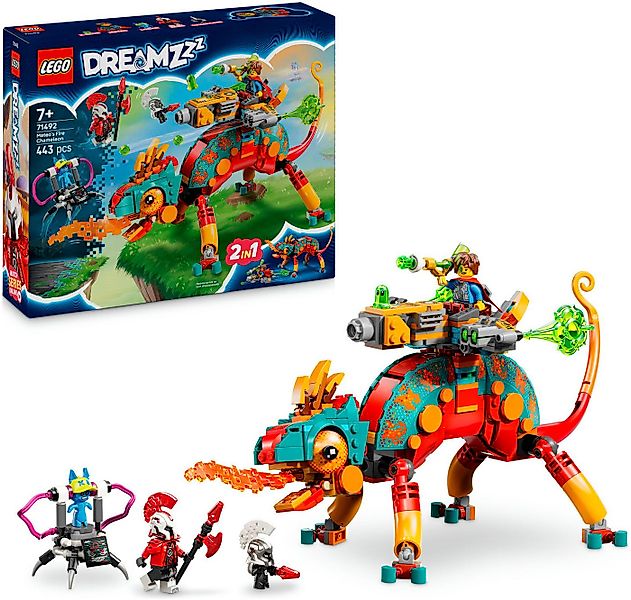 LEGO® Mateos Feuer-Chamäleon (71492), LEGO DREAMZzz Konstruktionsspielstein günstig online kaufen