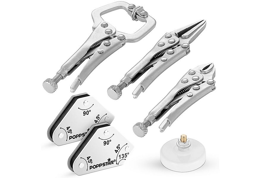 Poppstar Elektrowerkzeug-Set Mini Mehrzweck Schweißzubehör mit Magnet-Schwe günstig online kaufen