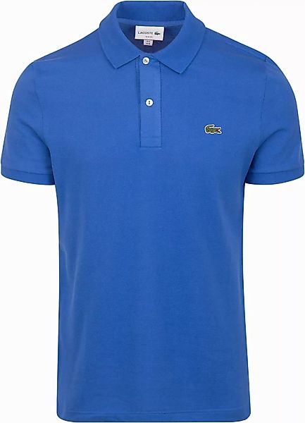 Lacoste Polohemd Pique Kobaltblau  - Größe S günstig online kaufen