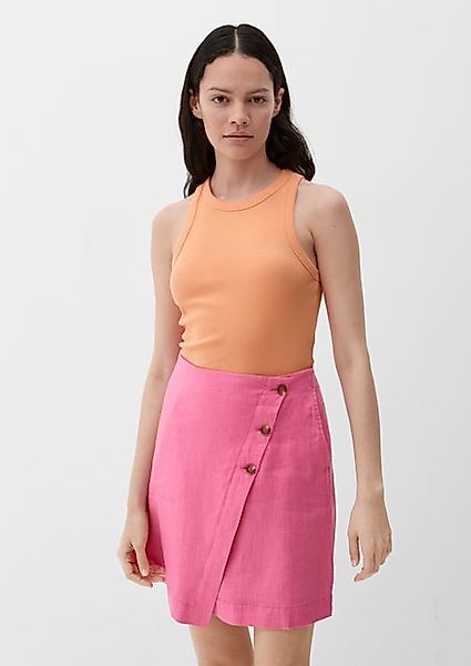 s.Oliver Shirttop Tanktop aus Baumwollstretch Stickerei günstig online kaufen