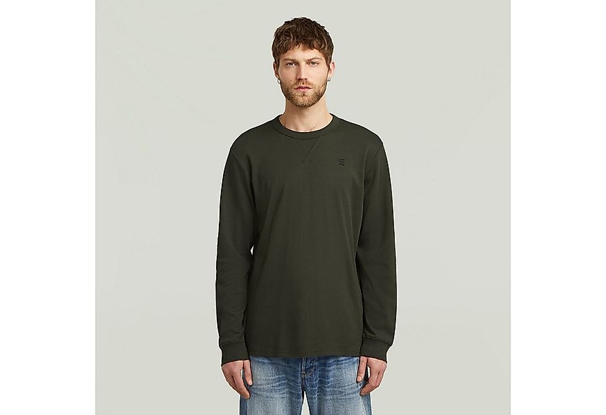 G-STAR Longsleeve Nifous R mit geripptem Einsatz vorne günstig online kaufen