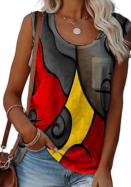 YRIIOMO Trägertop Frühling/Sommer ärmelloses Top, Freizeit-Damenoberteil günstig online kaufen