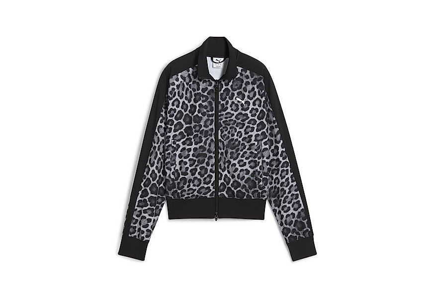 PUMA Trainingsjacke T7 LEO LUXE Kurze Trainingsjacke mit Allover-Print Dame günstig online kaufen