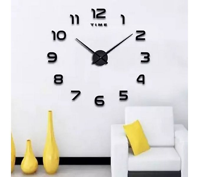 Ruhhy Wanduhr LOFT DIY Wanduhr 60-130cm – moderne, geräuschlose Uhr für Ihr günstig online kaufen
