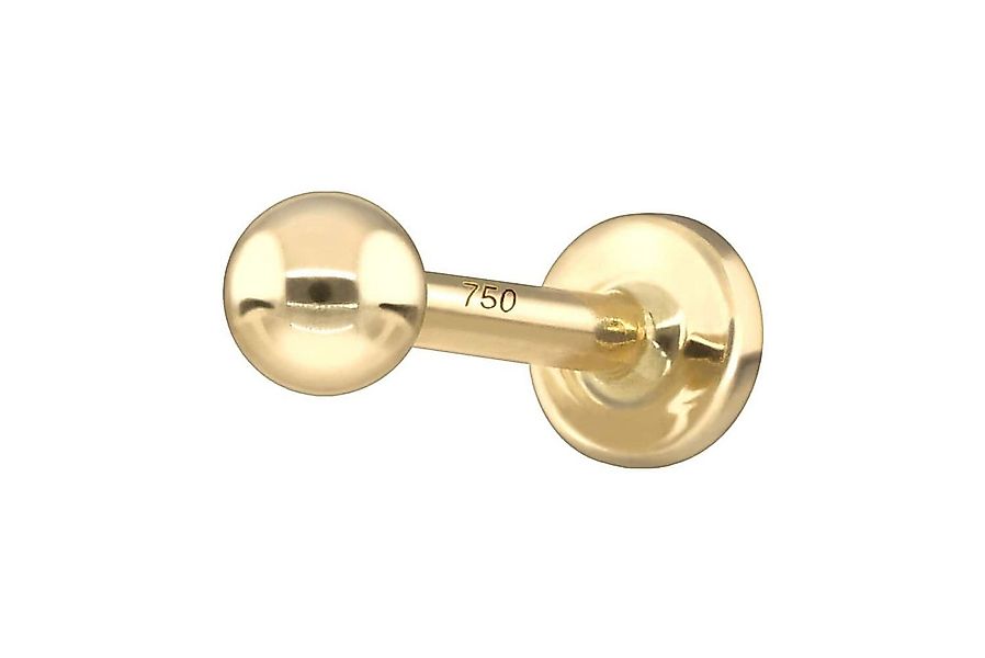 PIERCINGLINE Piercing-Set 14/18 Karat Gold Labret (Labrets, 1-tlg) günstig online kaufen