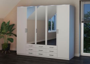 priess Kleiderschrank "Amsterdam" mit oder ohne LED-Beleuchtung günstig online kaufen