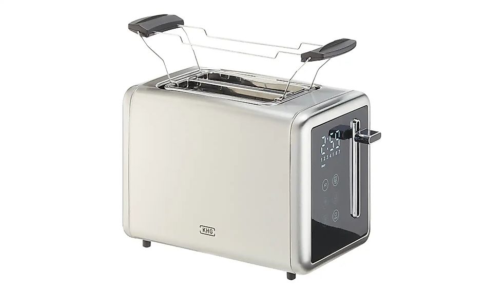 KHG Toaster  TO-900 DES ¦ silber ¦ Kunststoff,Edelstahl ¦ Maße (cm): B: 29 günstig online kaufen